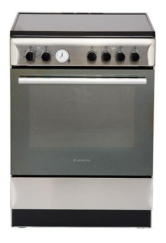 Cocina Eléctrica Ariston A6v530 Puerta C/ Visor 4 Hornallas