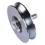 Ruedas Para Portón Corredizo De Acero Con Bulón Y Bujes Reforzados - Canal En V 80 Mm Inomax | MercadoLibre