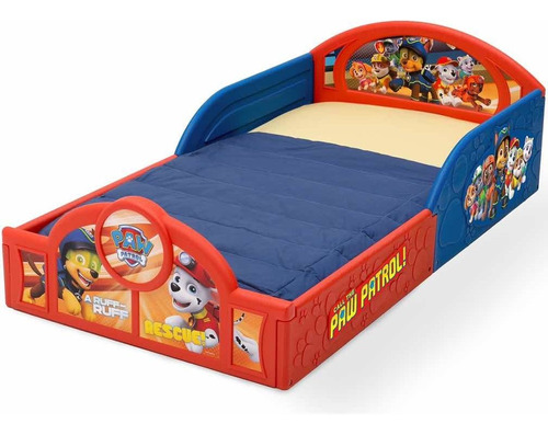 Cama Infantil  Paw Patrol Delta Children + Colchon