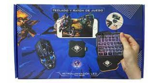 Combo Gamer Para Celular Retroiluminado Aaa-g98