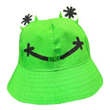 Gorro Bucket Rana Sombrero Pescador Playa