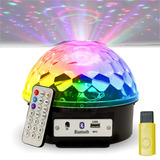 Esfera Luz Disco Led Dmx Crystal Ball Display Con Control