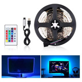 Tira Led Rgb 5050 Usb 3m + Control Tv Pc Gamer Deco Tik Tok