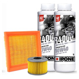 Kit Service Honda Tornado Ipone Semi R4000 10w40 + Filtros