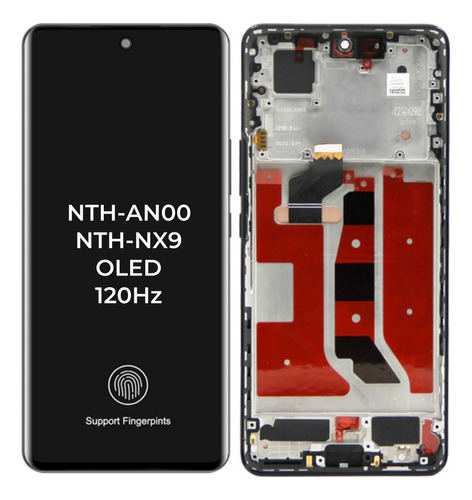 Pantalla Lcd Oled Con Marco Para Honor 50 Nth-nx9 Nth-an00