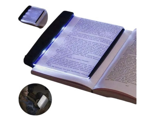 Luz Led De Lectura Nocturna Libro Noche Proteccion Ocular