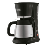 Cafeteira Black+decker Cm200i Semi Automática Preta E Prata De Filtro 220v