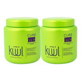 Kit Tratamiento Kuul Reconstructor 1kg Cabello Dañado 2pz