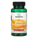 Complejo Vitamina B Swanson 100 Cáps Energía Y Metabolismo