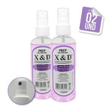 2 Prep X&d Bactericida Higienizador Unha 120ml Profissional 