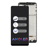 Tela Display Touch Lcd P/ A31 A315 Aro Amoled + Película+kit