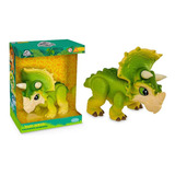 Dinossauro Jurassic World Triceratops Baby 18cm Pupee 1468