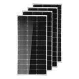 Hqst 4 Paneles Solares Monocristalinos De 100 W, 12 V, 400 W