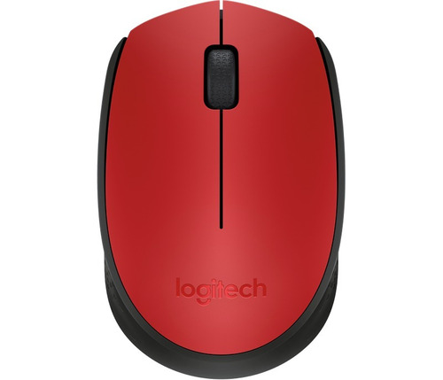 Mouse Logitech M170 Rojo Inalambrico 2.4ghz Wireless