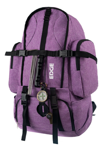 Mochila Tactica 60 Litros Camping Edge Trekking Mochilero 