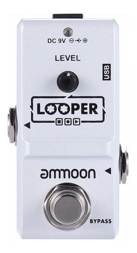 Pedal Efeito Instrumentos De Cordas Amomm Nano Séries Looper