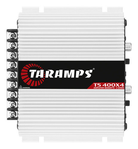 Potencia Amplificador Taramps 400x4 Entrada Alta Baja Rca