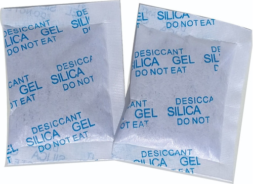 Sílica Gel Azul Sachê Desumidificante E Desidratante 25 Uni