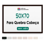 Moldura Quebra Cabeça Grow Puzzle 1000 Peças  50 X 70 Cm