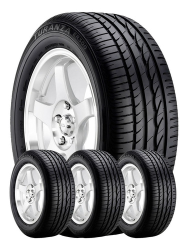 Kit 4u 205/55 R16 Turanza Er300 Envío Gratis + 4 Válv $0