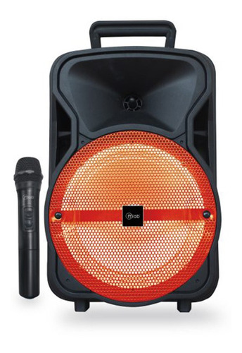 Parlante Mlab City Song 8711 Bluetooth Karaoke Naranja