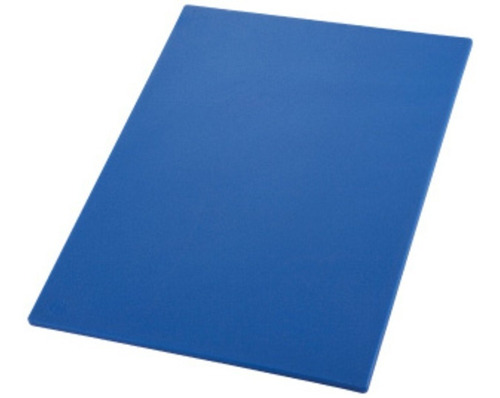 Tabla Picar Cortar Profesional Azul Winco 30.4 X 45.7 Cm