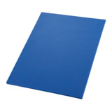 Tabla Picar Cortar Profesional Azul Winco 30.4 X 45.7 Cm