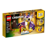 Set De Construccion  Lego Creator 3en1 Criaturas Fantásticas Del Bosque  31125 175 Piezas En Caja.