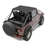 Bikini Jeep Wrangler Cj5 Cj7 Yj Toldo Tradicional Negro