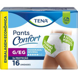 Roupa Íntima Tena Pants Confort G/eg 16 Unidades