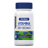  Vitamina D3 10.000ui + Vitamina K2 Mk7 150mcg C/60 Cápsulas