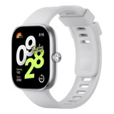 Smartwatch Redmi Watch4 1.97  Caixa 47.4mm De  Liga De Alumínio  Prateada, Pulseira  Silver E O Arco De  Dlc
