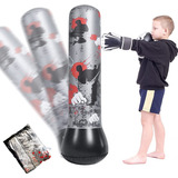 Bolsa Boxeo Inflable Saco Para Niños Juego Deporte Puching