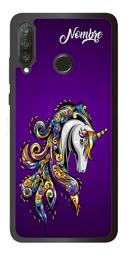 Funda P30 Lite P40 P30 Pro Unicornio Personalizada Nombre