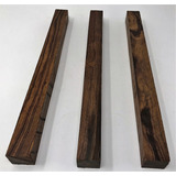 Madera De Palo Fierro 1  X 1  X 16   (3 Pzas.) 