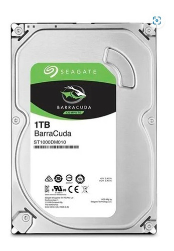 Disco Rígido Interno Seagate Barracuda St1000dm010 1tb