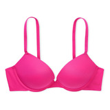 Victorias Secret  Bra Pink Logo Doble Push Up 36dd