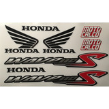 Kit Calcos - Honda Wave 110 - Moto Blanca