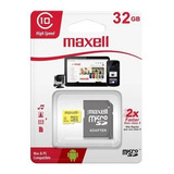 Memoria Maxell Micro Sd 32 Gb Clase 10 Tarjeta Adaptador