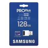 Samsung Pro Plus 128gb 180mb/s Tarjetas De Memoria+ Reader 