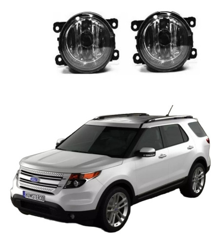 Carello Faro De Neblina Ford Explorer 2011 2012 2013 2014 15 Foto 2