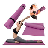 Tapete Yoga 174x61cm Ejercicio Gym Pilates Antiderrapante