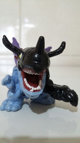 Digimon Metal Greymon Vírus Chaveiro Miniatura Anime Boneco