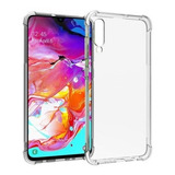 Funda Transparente Compatible Con Samsung A50/ A30s + Vidrio