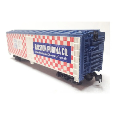 Chw Tren Ho Vagon Tyco Caja Cerrada Boxcar Purina 4554 | Envío gratis