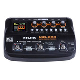 Pedalera De Guitarra Nux Mg - 200