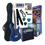 Guitarra Eléctrica Yamaha Erg121 Blue, Pack Todo Incluido