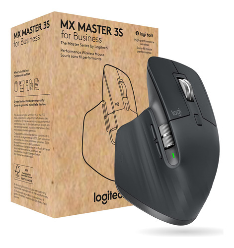 Compatible Con Logitech - Logitech Mx Master 3s Para Negoci.