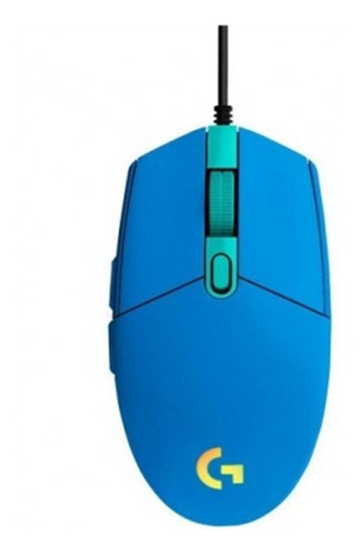 Mouse Óptico Logitech 910-005795 G203 Alámbrico Usb Rgb 6 Bo