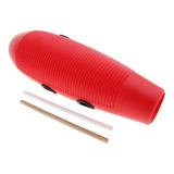 Plástico Guiro Scraper Instrument Sonido Percusión Musical